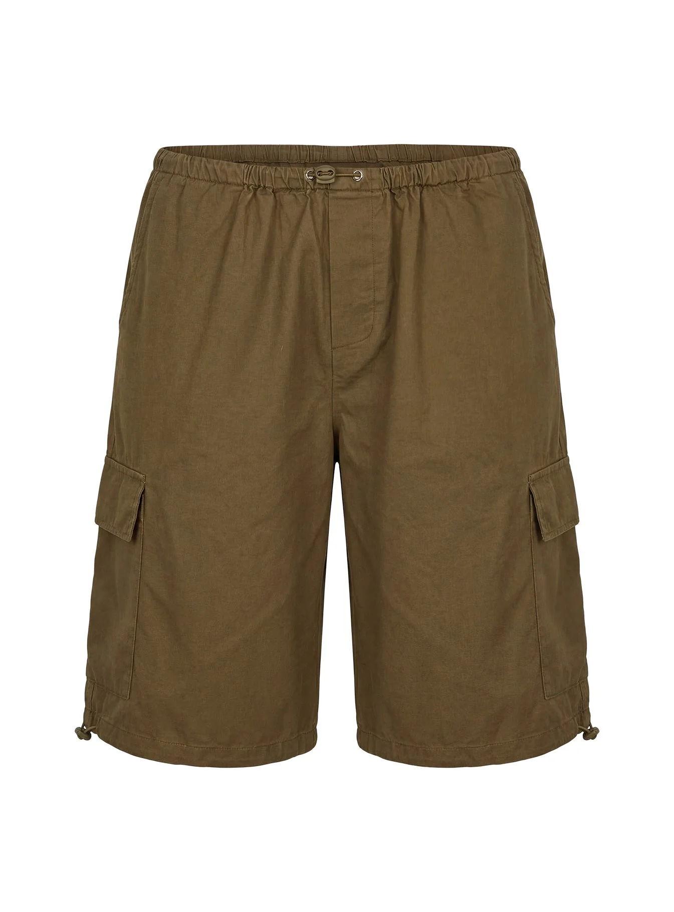 Allyza Baggy Cargo Shorts Olive - Image 12