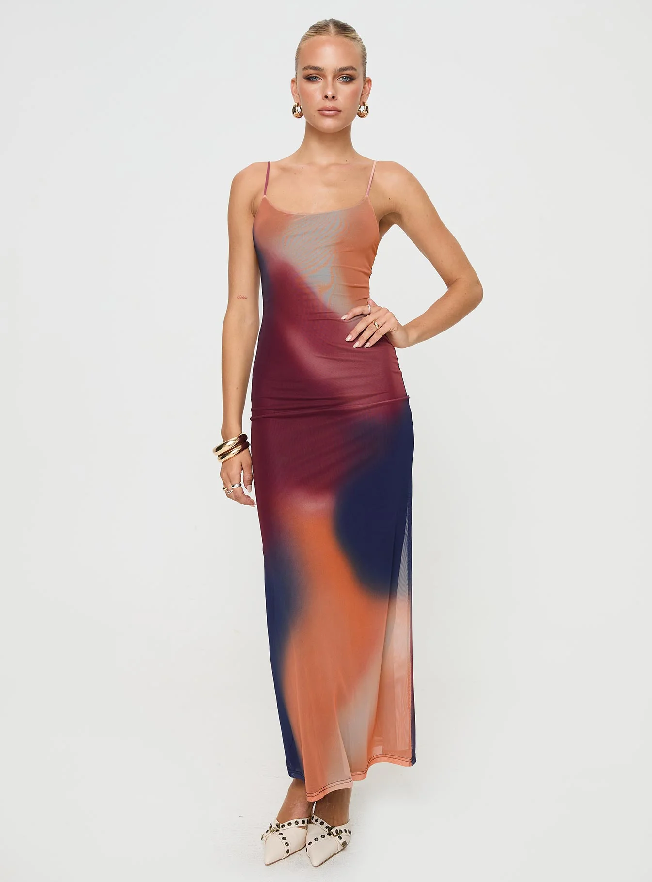Amoret Maxi Dress Multi - Image 3