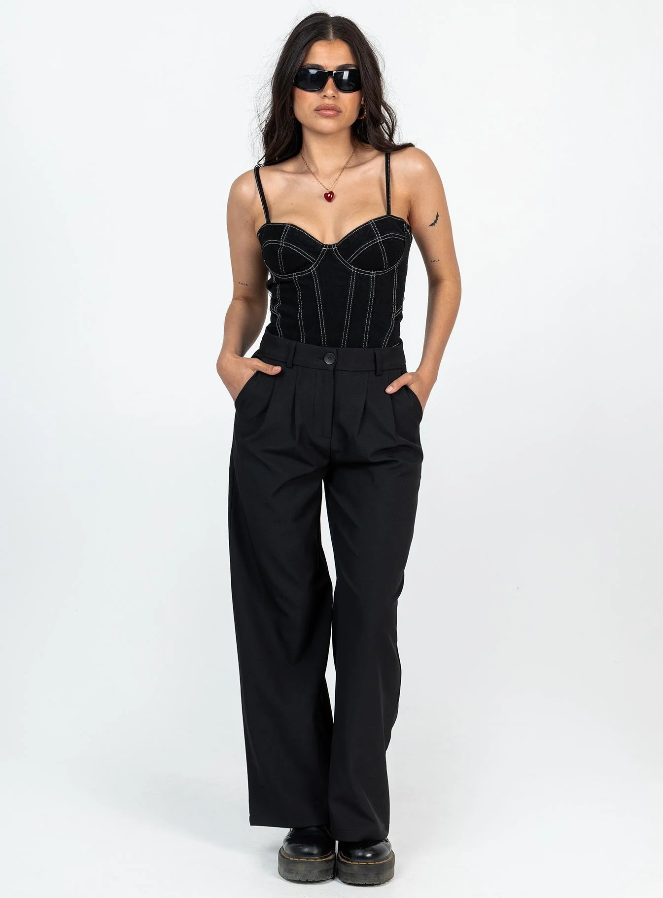 Archer Trousers Black Petite - Image 3