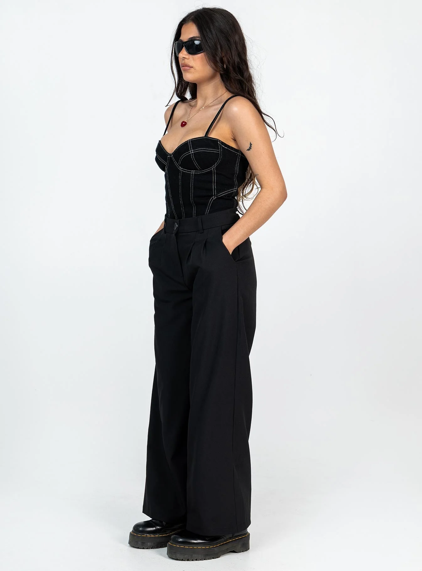 Archer Trousers Black Petite - Image 4