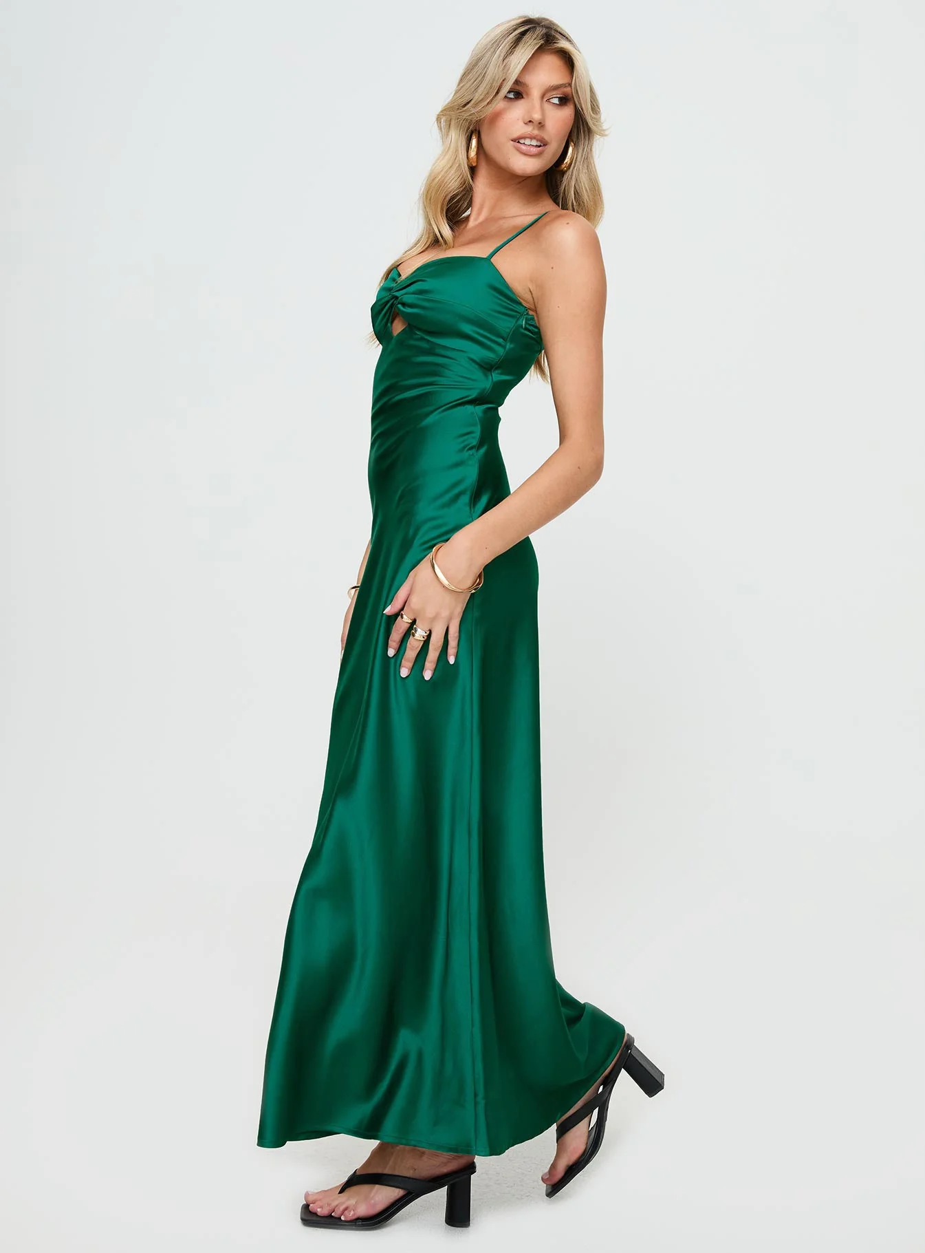 Blackthorn Maxi Dress Green - Image 4