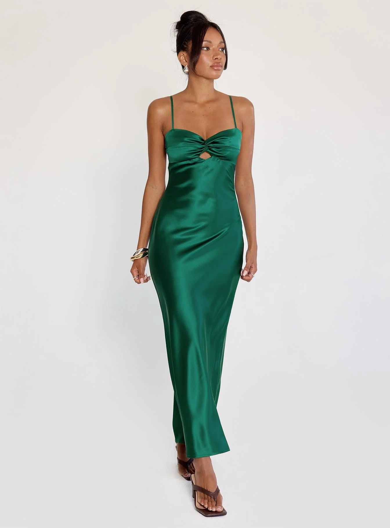 Blackthorn Maxi Dress Green - Image 9