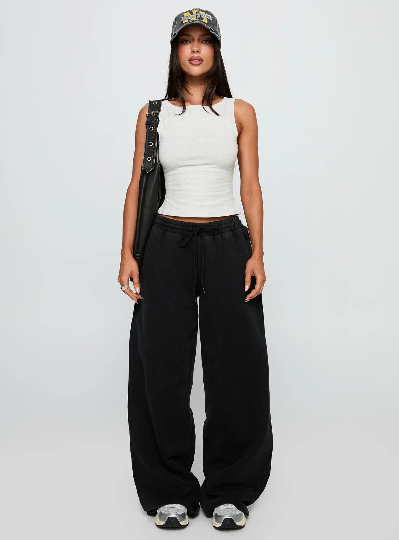 Bleeker High Neck Top Grey Marle - Image 7