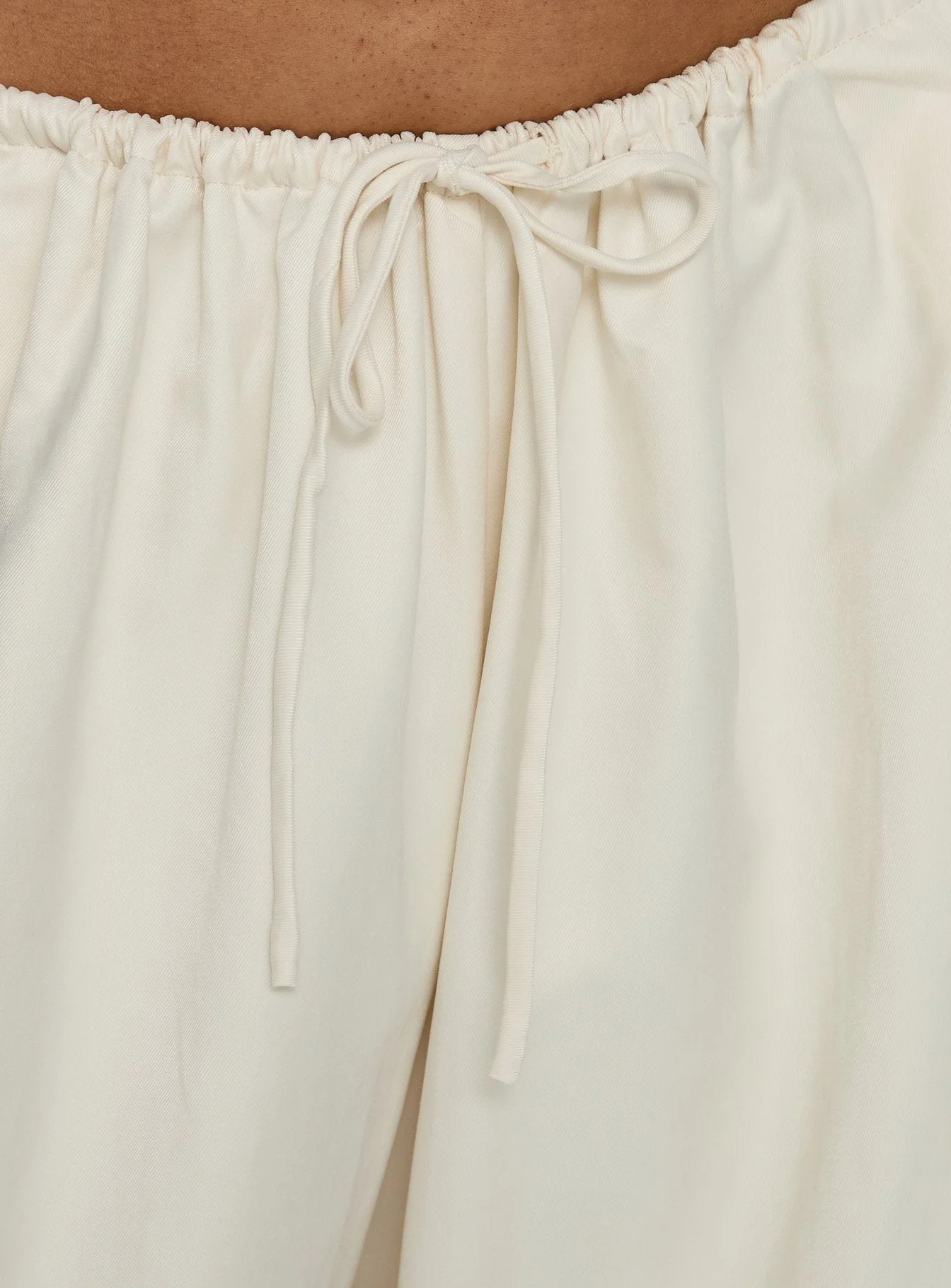 Bungala Oversized Relaxed Pants Ivory - Image 6