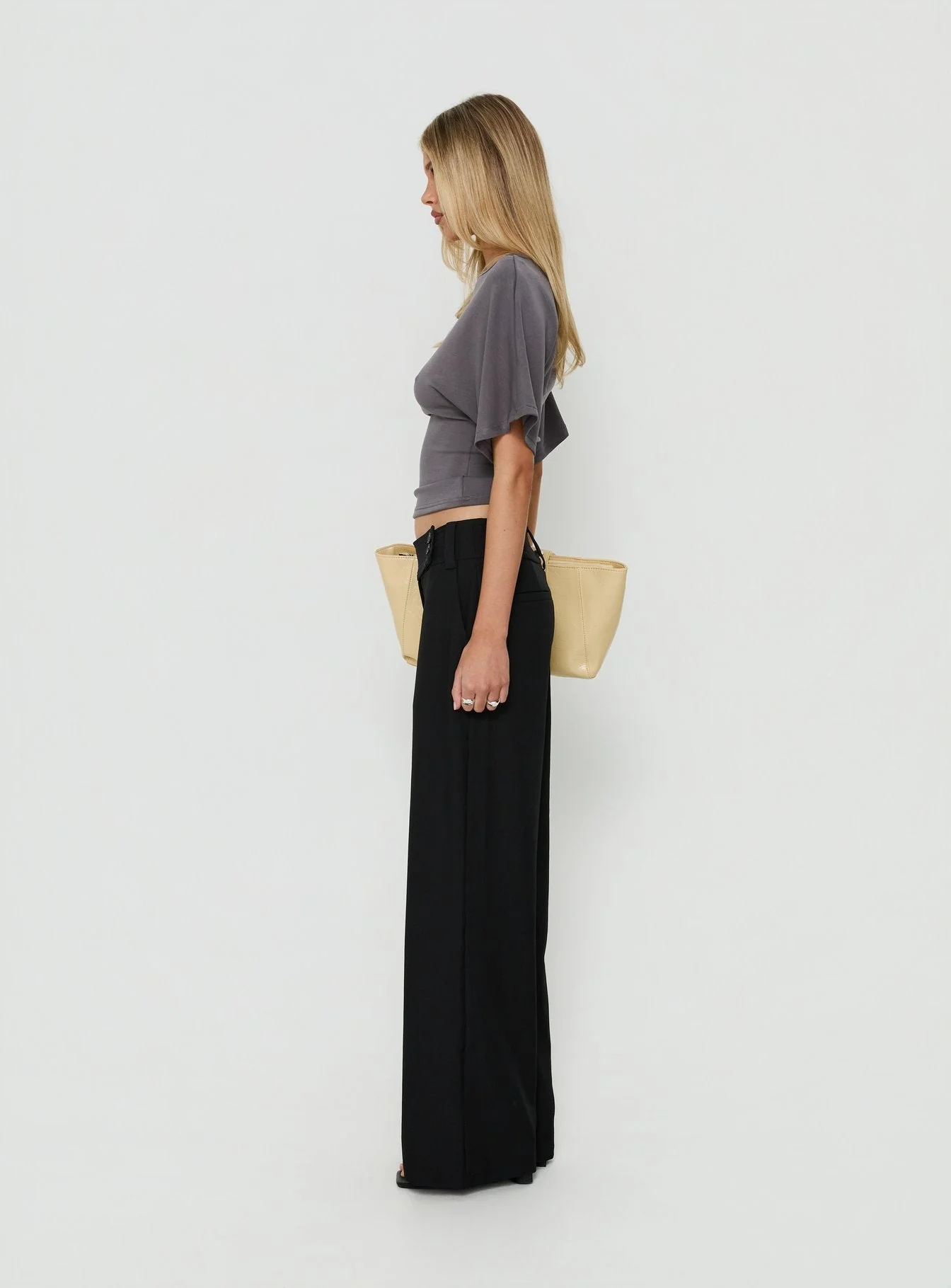 Cedars Low Rise Pant Black - Image 4