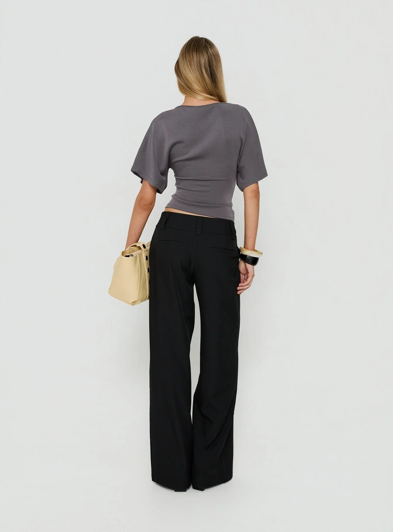 Cedars Low Rise Pant Black - Image 5