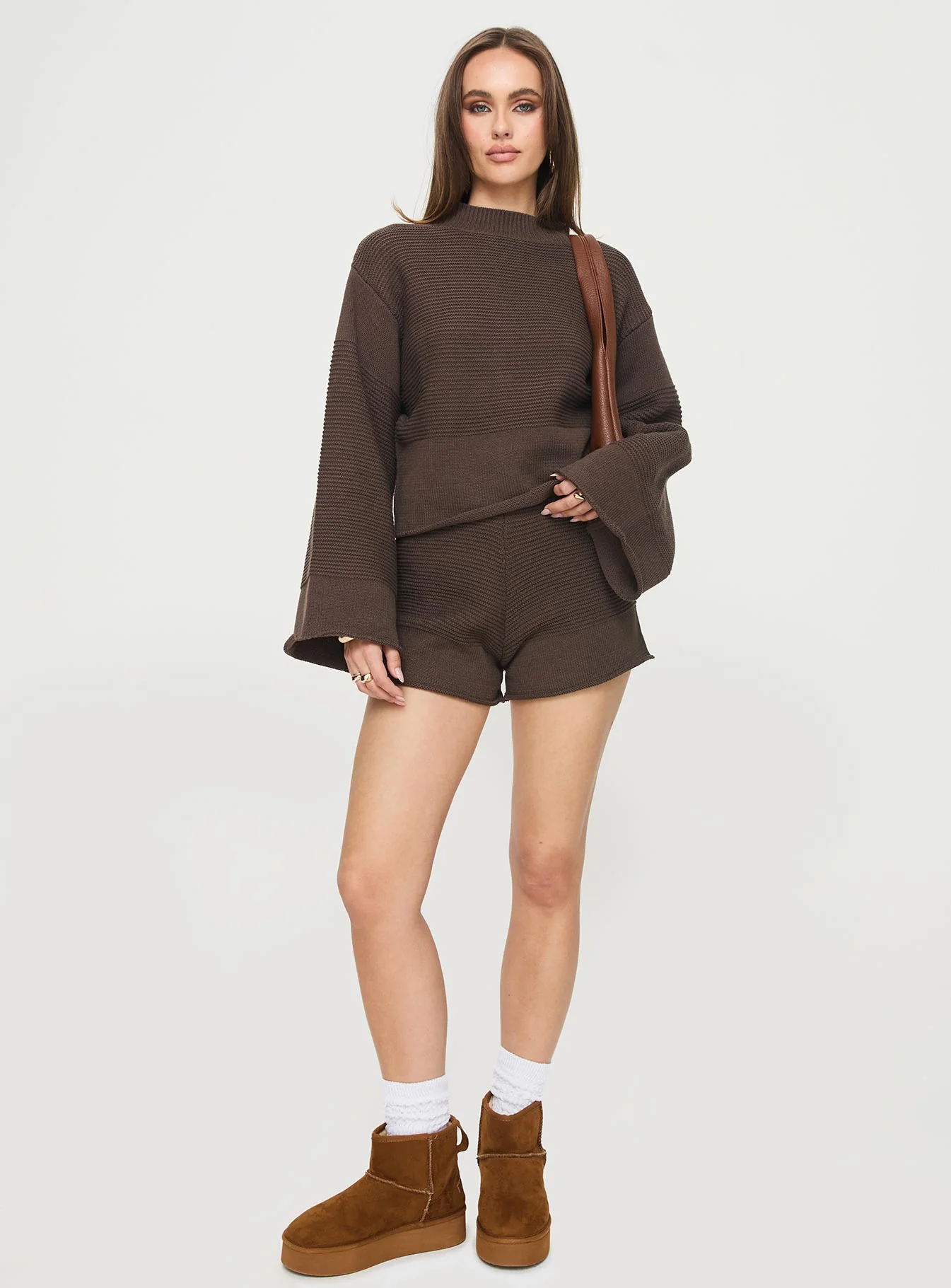 Cheyenne Co-ord Chocolate - Image 4