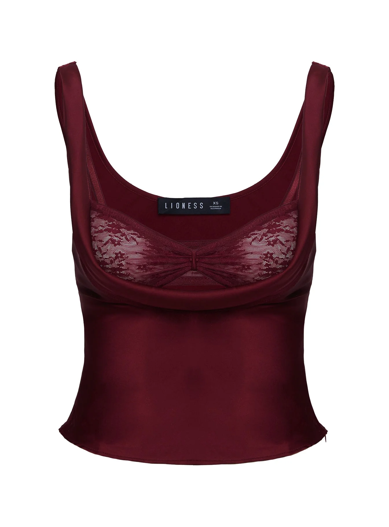 Delilah Top Burgundy - Image 12