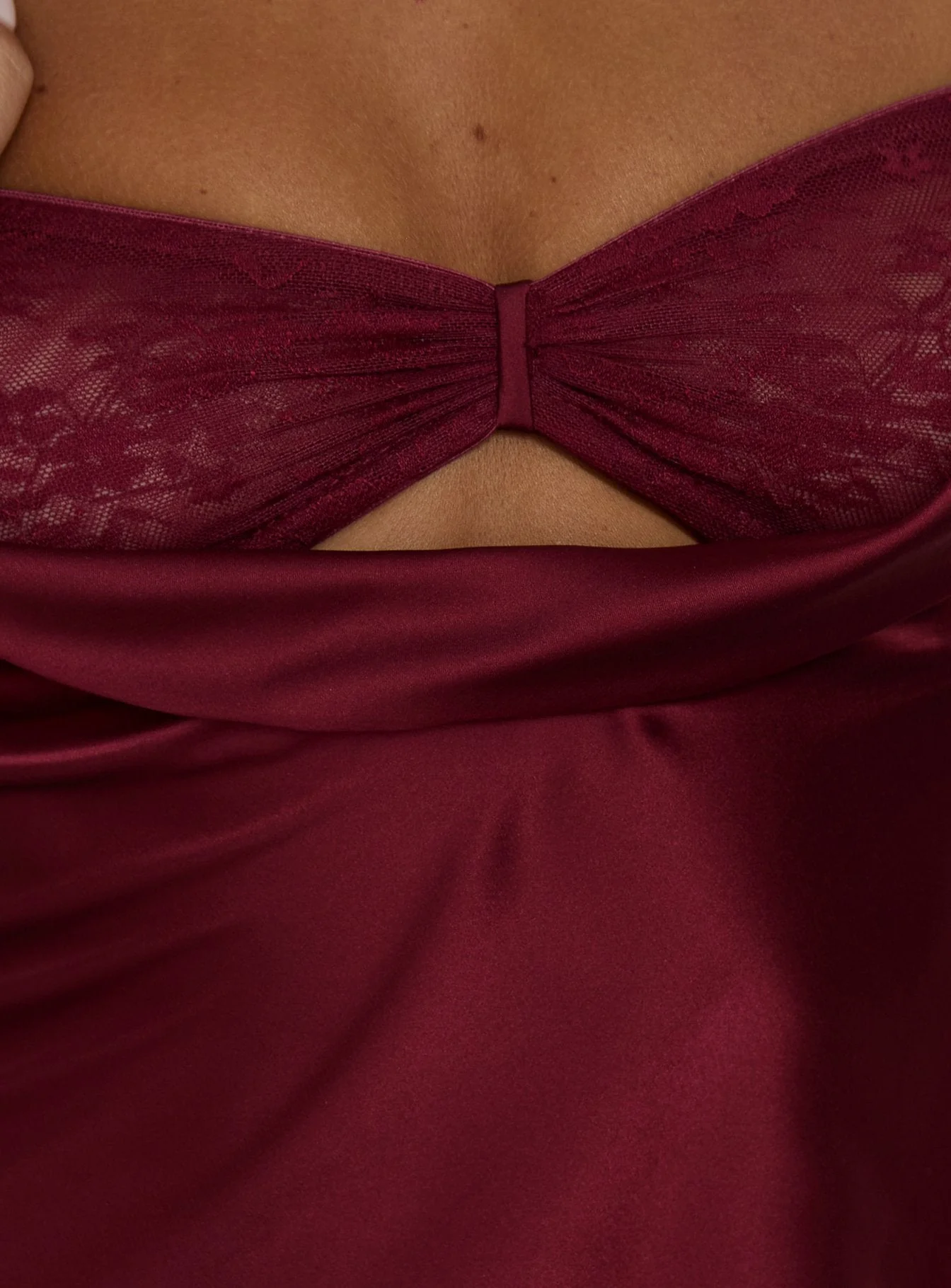 Delilah Top Burgundy - Image 6