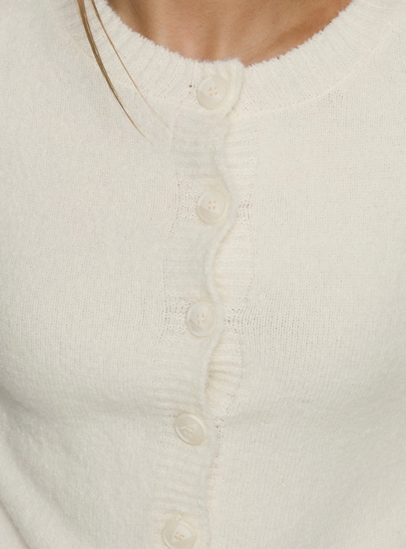 Denmark Cardigan White - Image 6