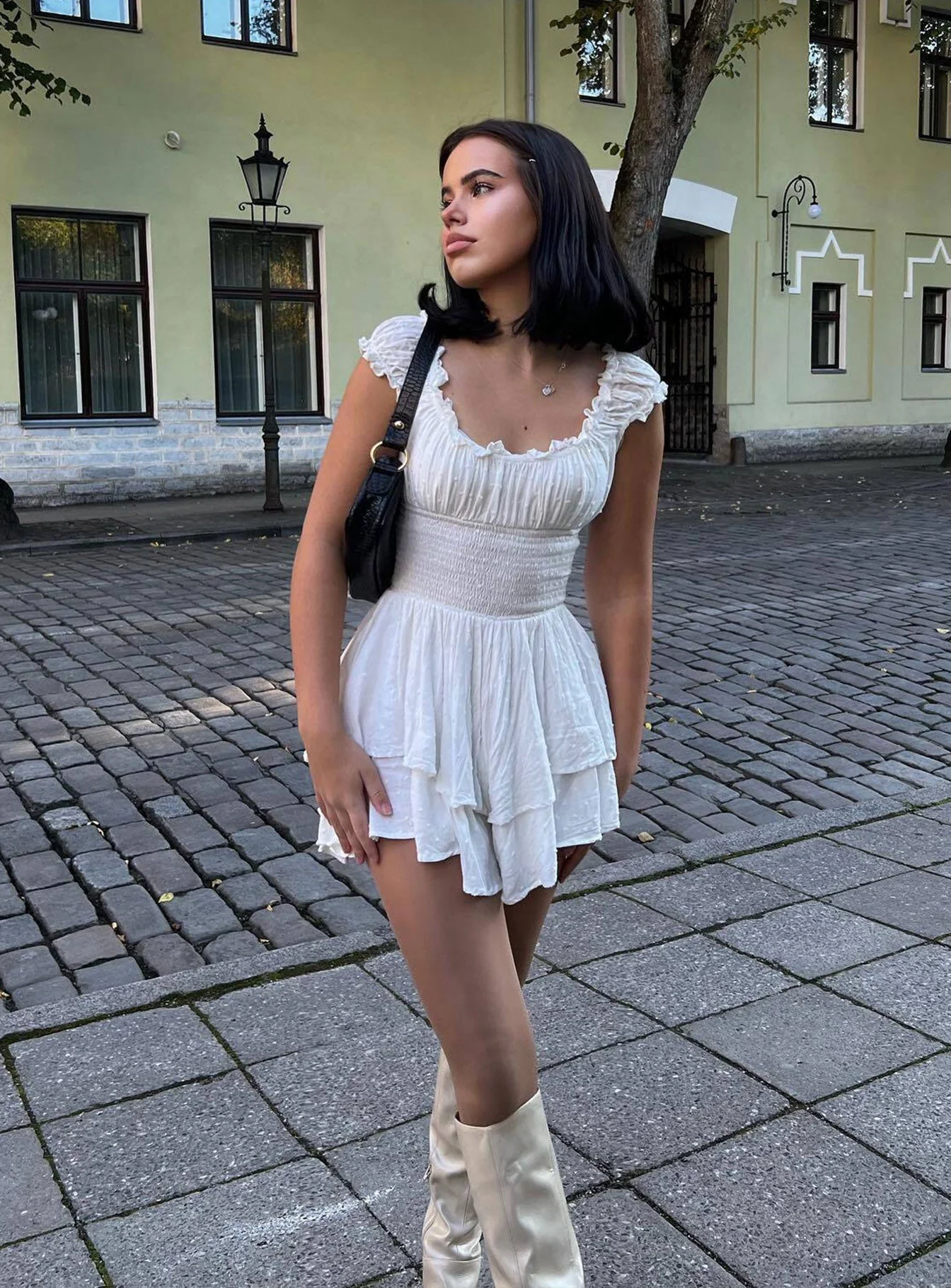 The Love Galore Playsuit White - Image 10