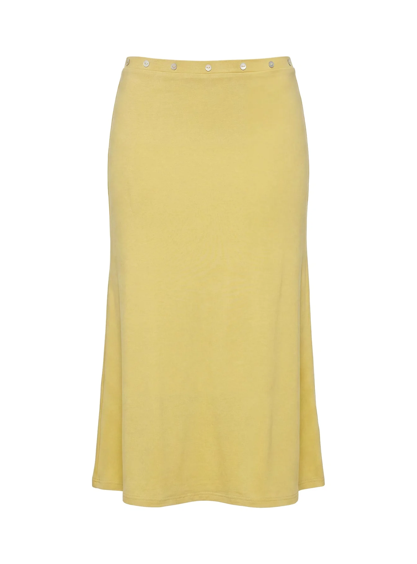 Esperia Button Midi Skirt Green - Image 10