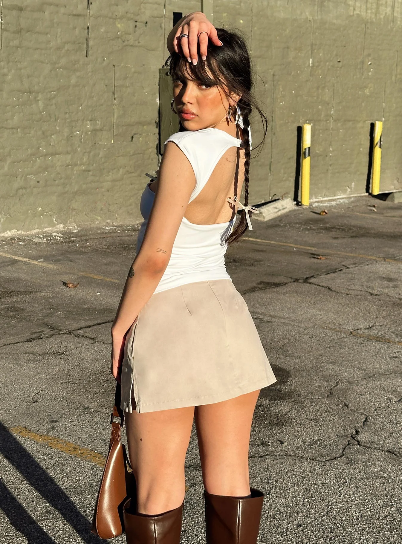 Gigi Skort Beige - Image 7