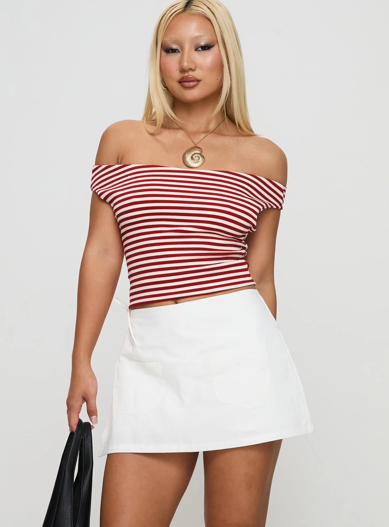 Gigi Wrap Skort White - Image 2