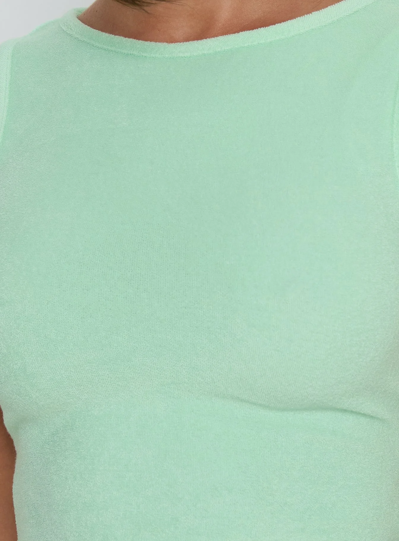 Henree Terry Co-ord Mint Green - Image 6