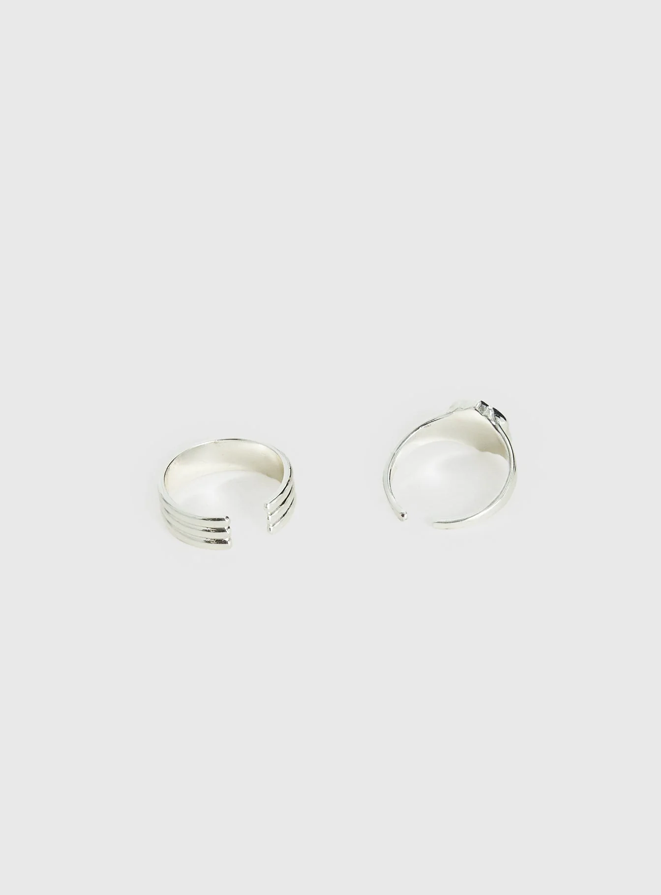 Ivonna Toe Ring Pack Silver - Image 3