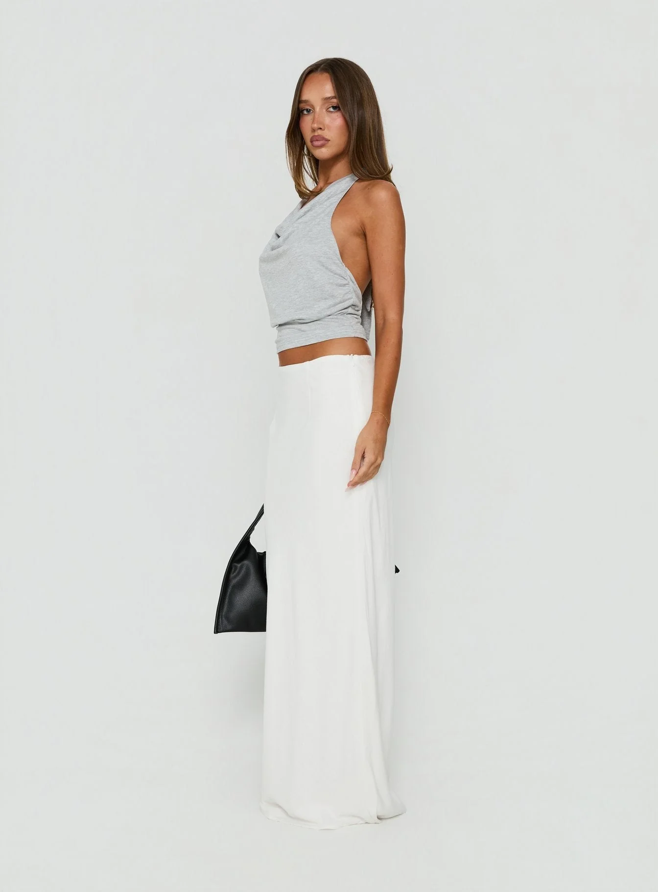 Jodie Maxi Skirt White - Image 4