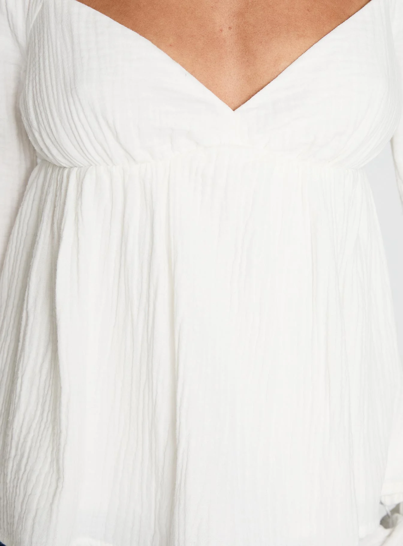 Khalea Long Sleeve Top White - Image 6