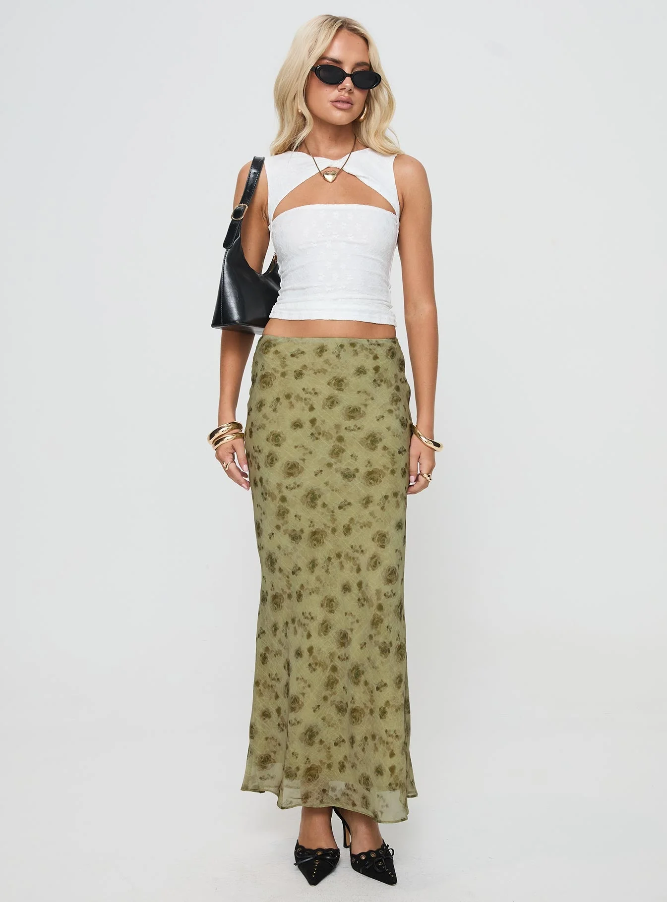 Martiney Twisted Vest Top White - Image 3