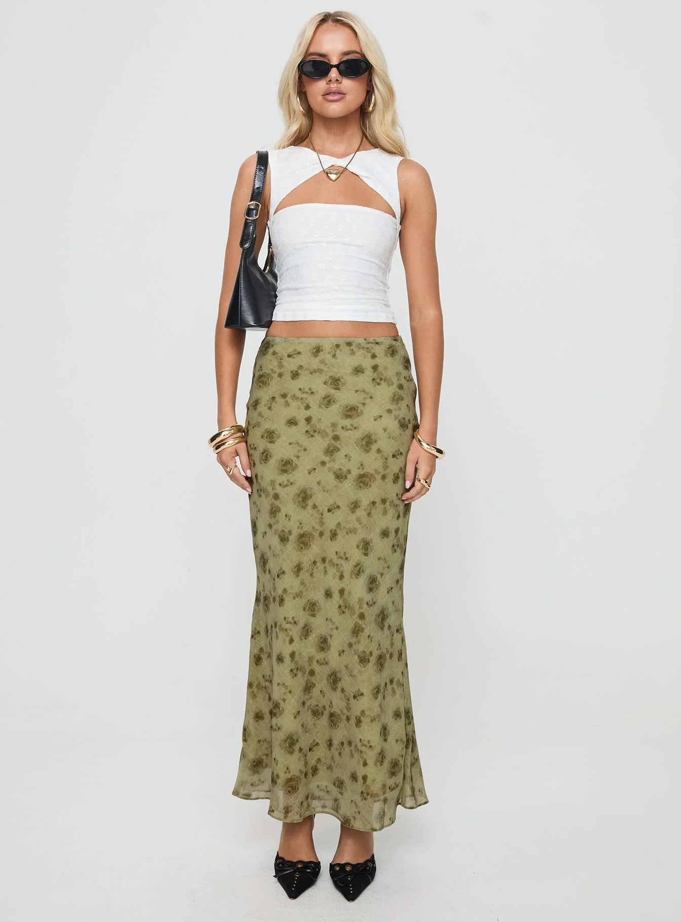 Martiney Twisted Vest Top White - Image 7