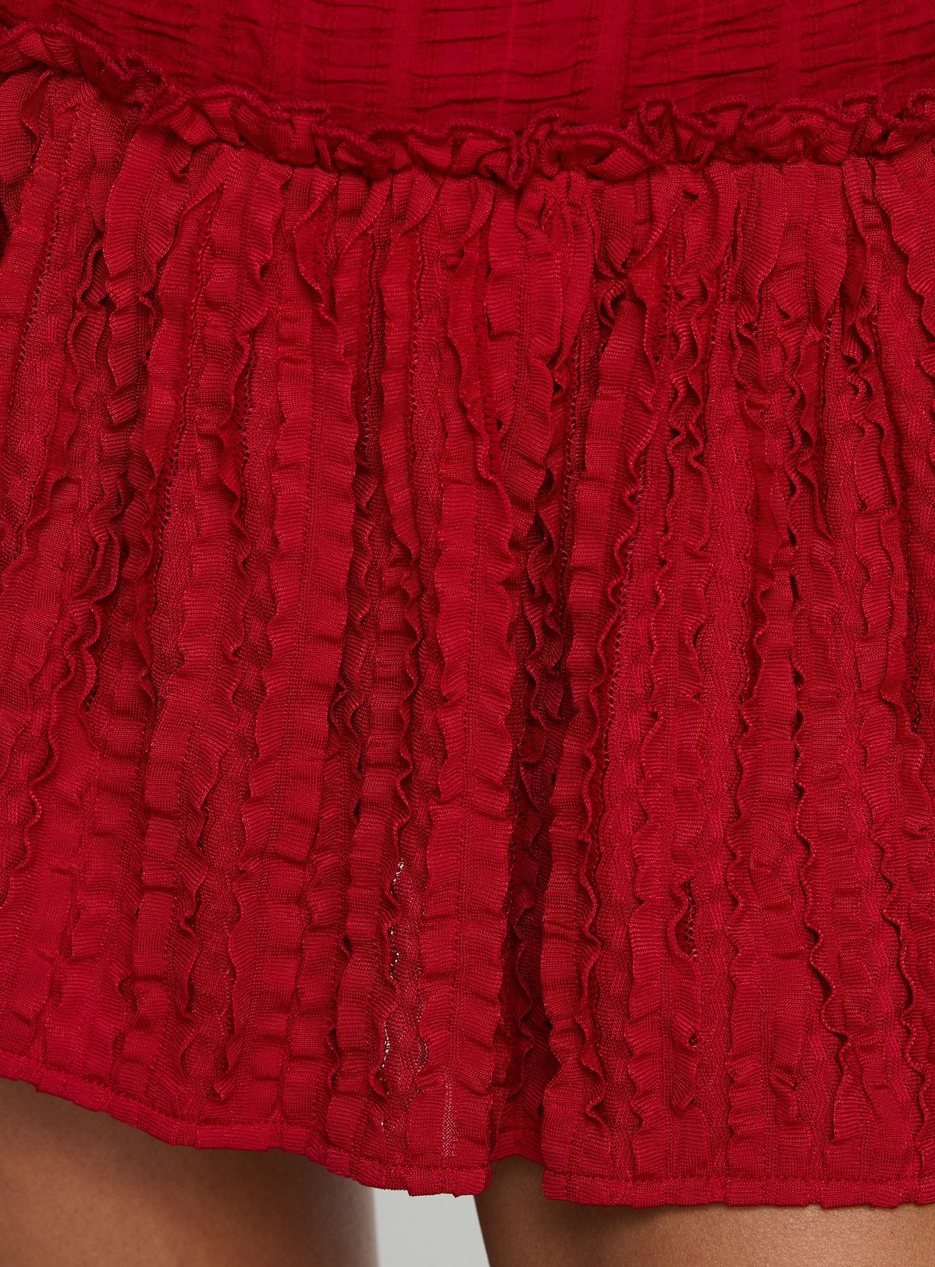 Mixie Halter Playsuit Red - Image 7