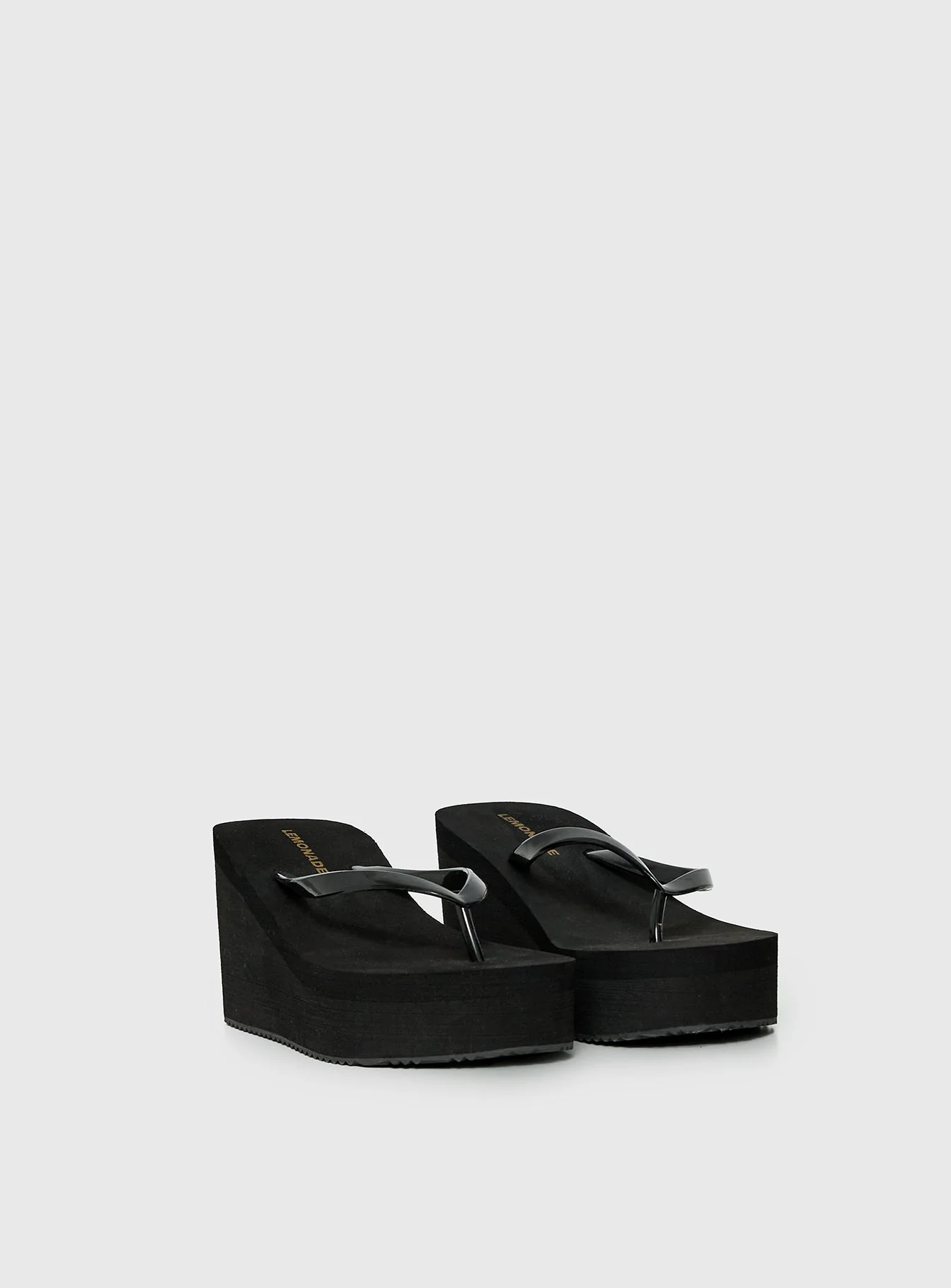 Next Sunday Thong Heel Black - Image 3