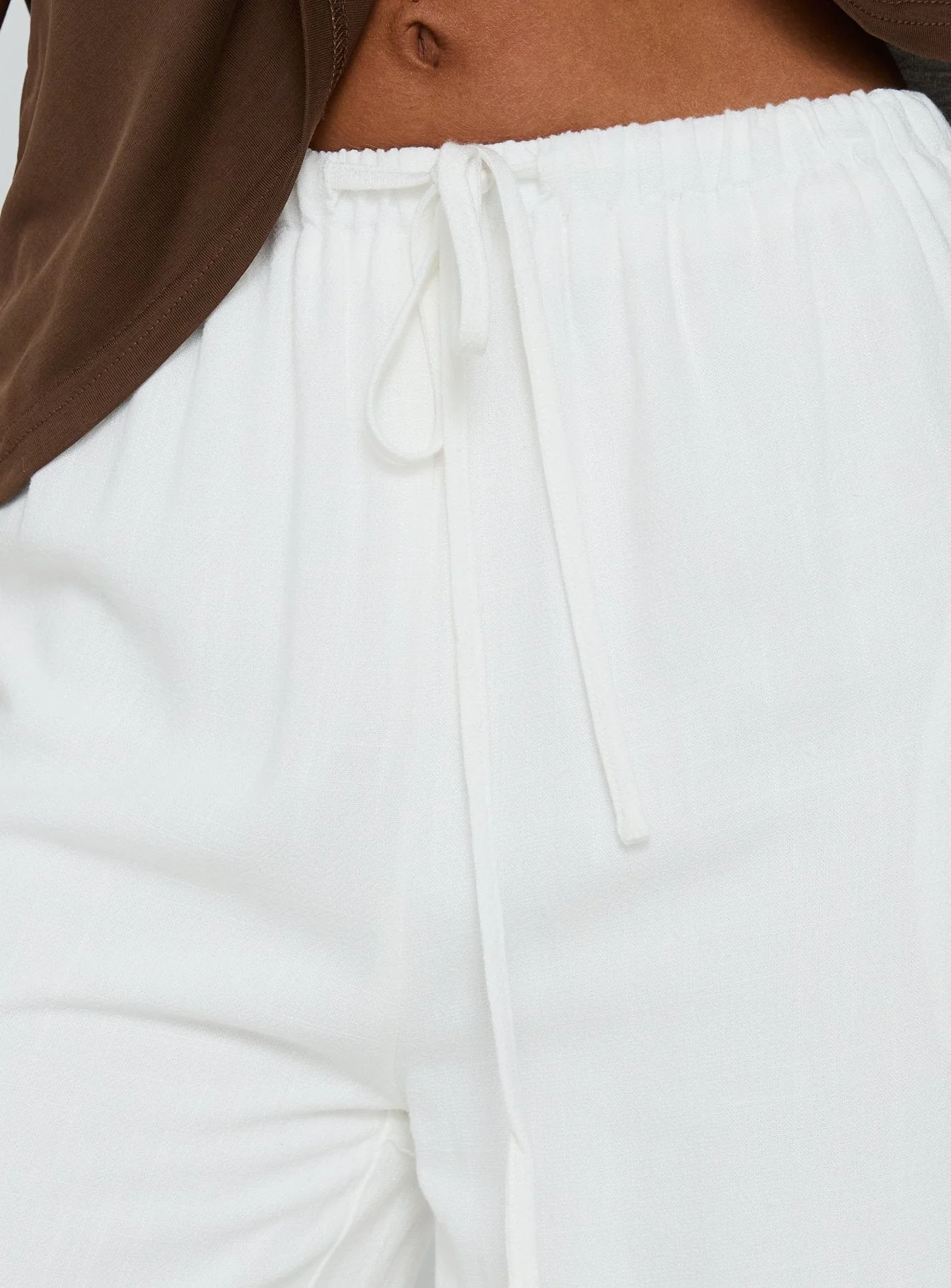 Parklea Linen Blend Pants White - Image 7