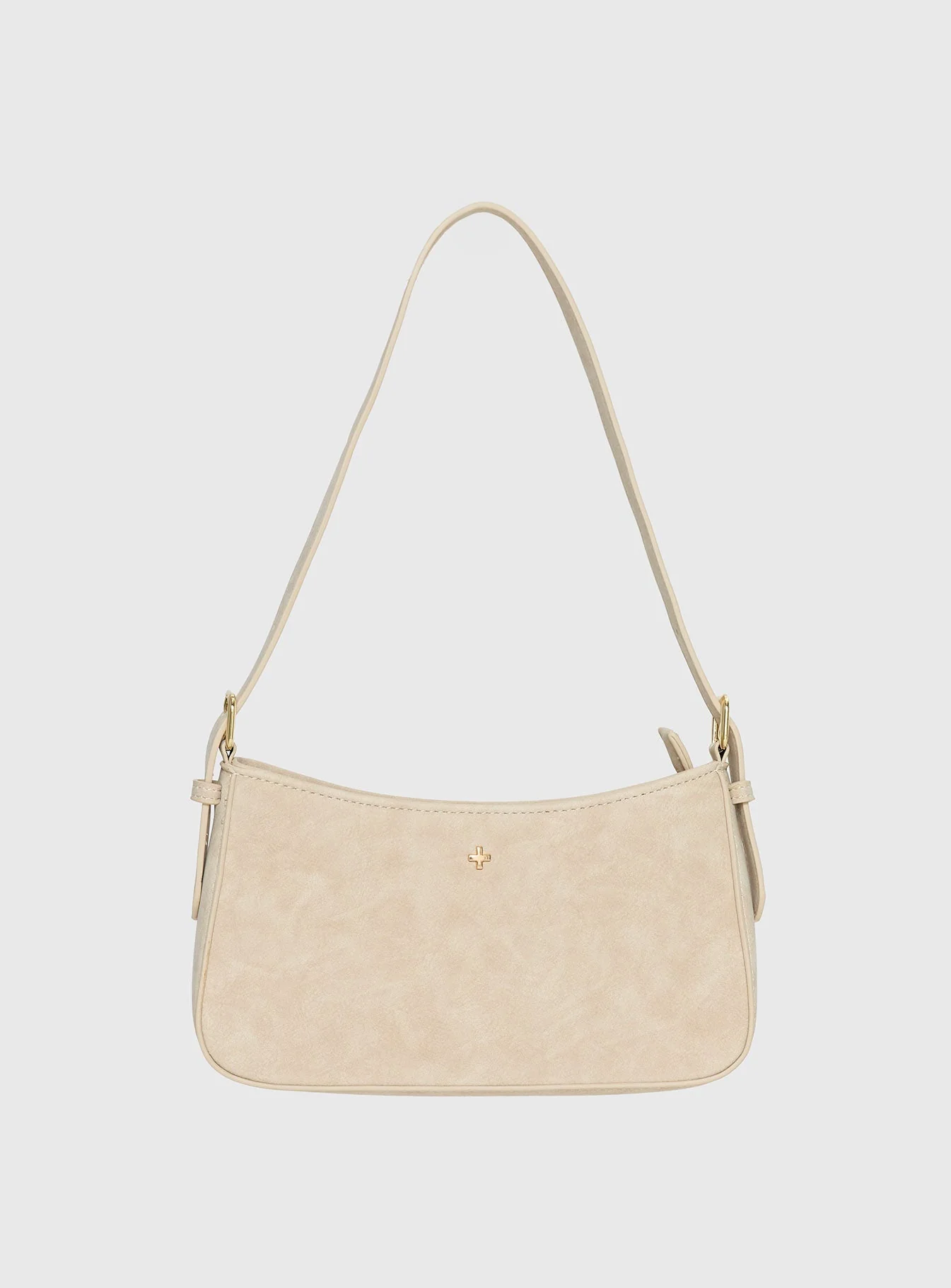 Peta & Jain Lilu Bag Cream Faux Suede - Image 2