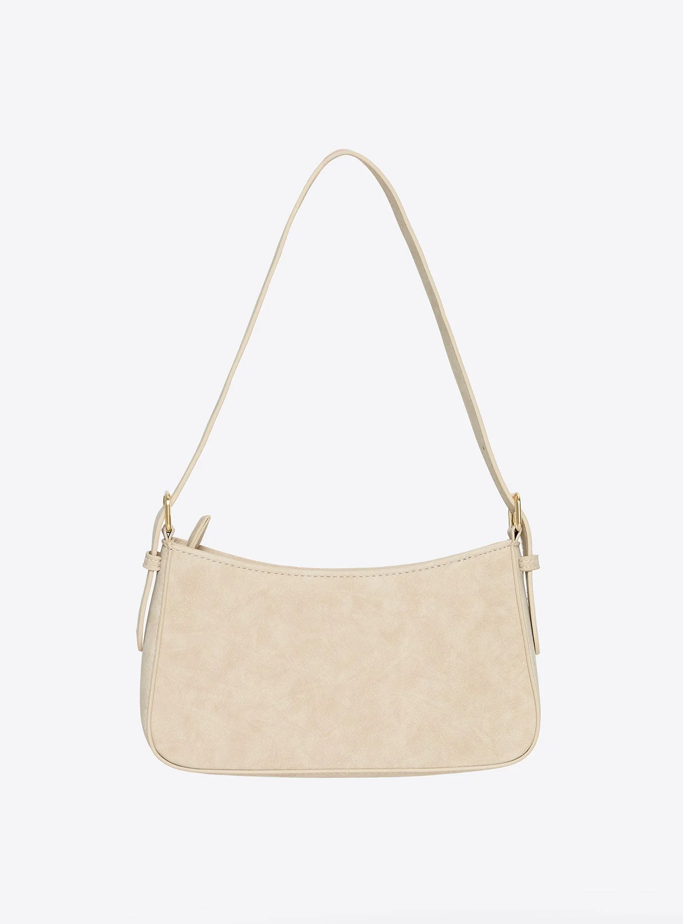 Peta & Jain Lilu Bag Cream Faux Suede - Image 3