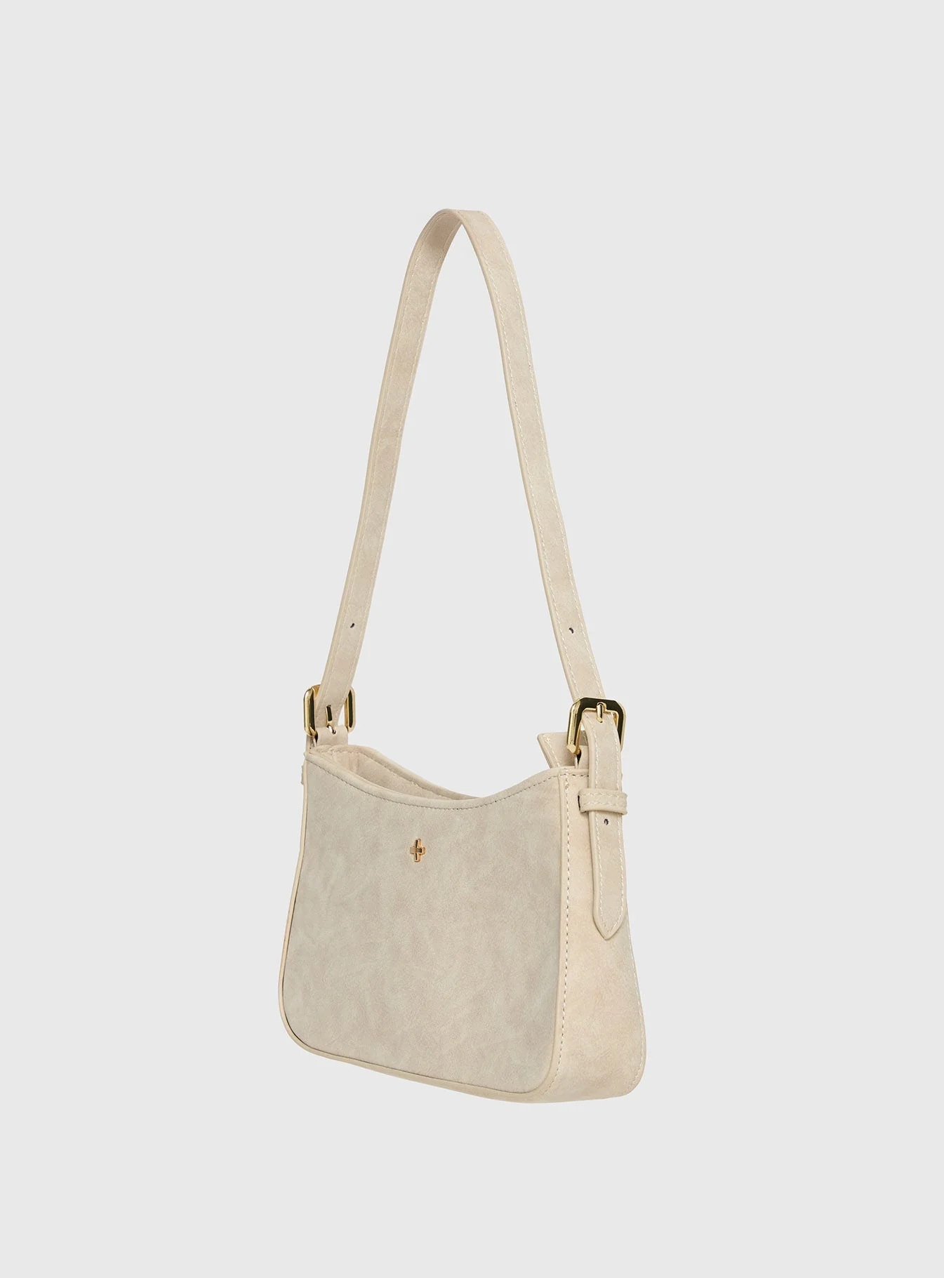 Peta & Jain Lilu Bag Cream Faux Suede - Image 4