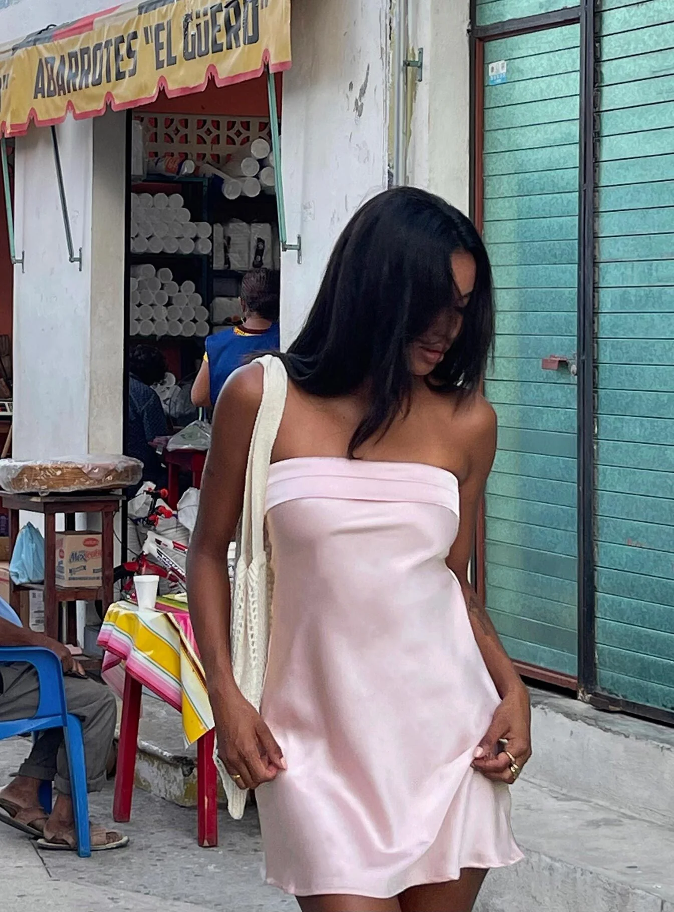 Phillipa Mini Dress Pink - Image 7