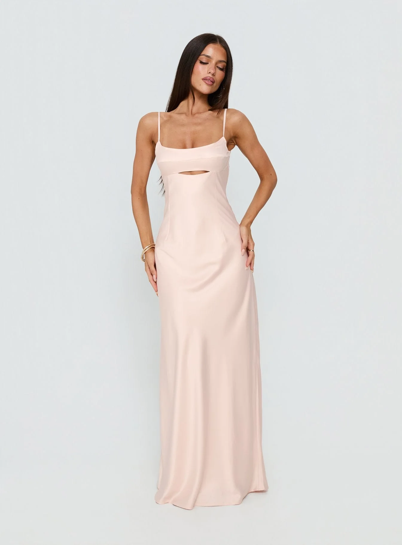 Powell Maxi Dress Light Pink - Image 3