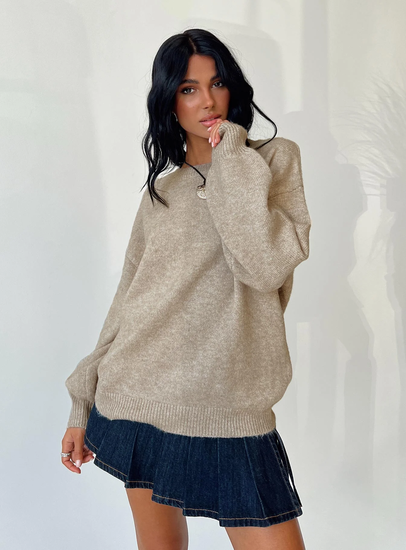 Ryanna Jumper Beige - Image 8