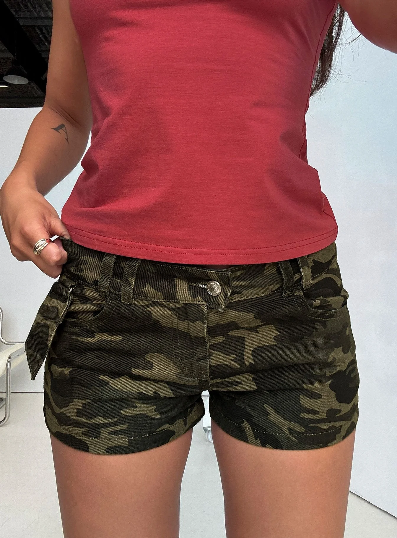 Remix Micro Shorts Camo - Image 9