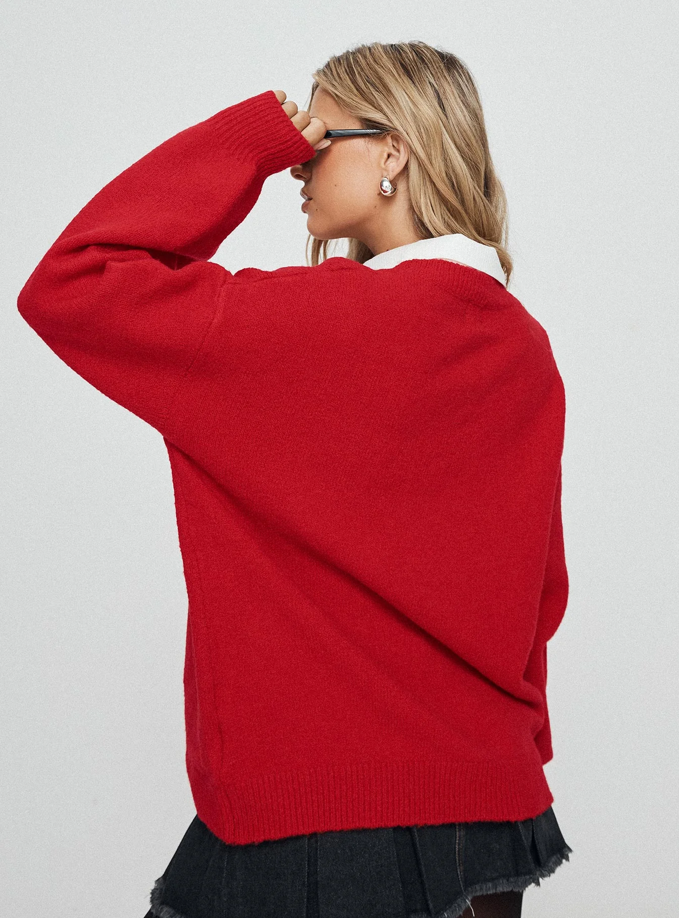Ryanna Jumper Red - Image 4
