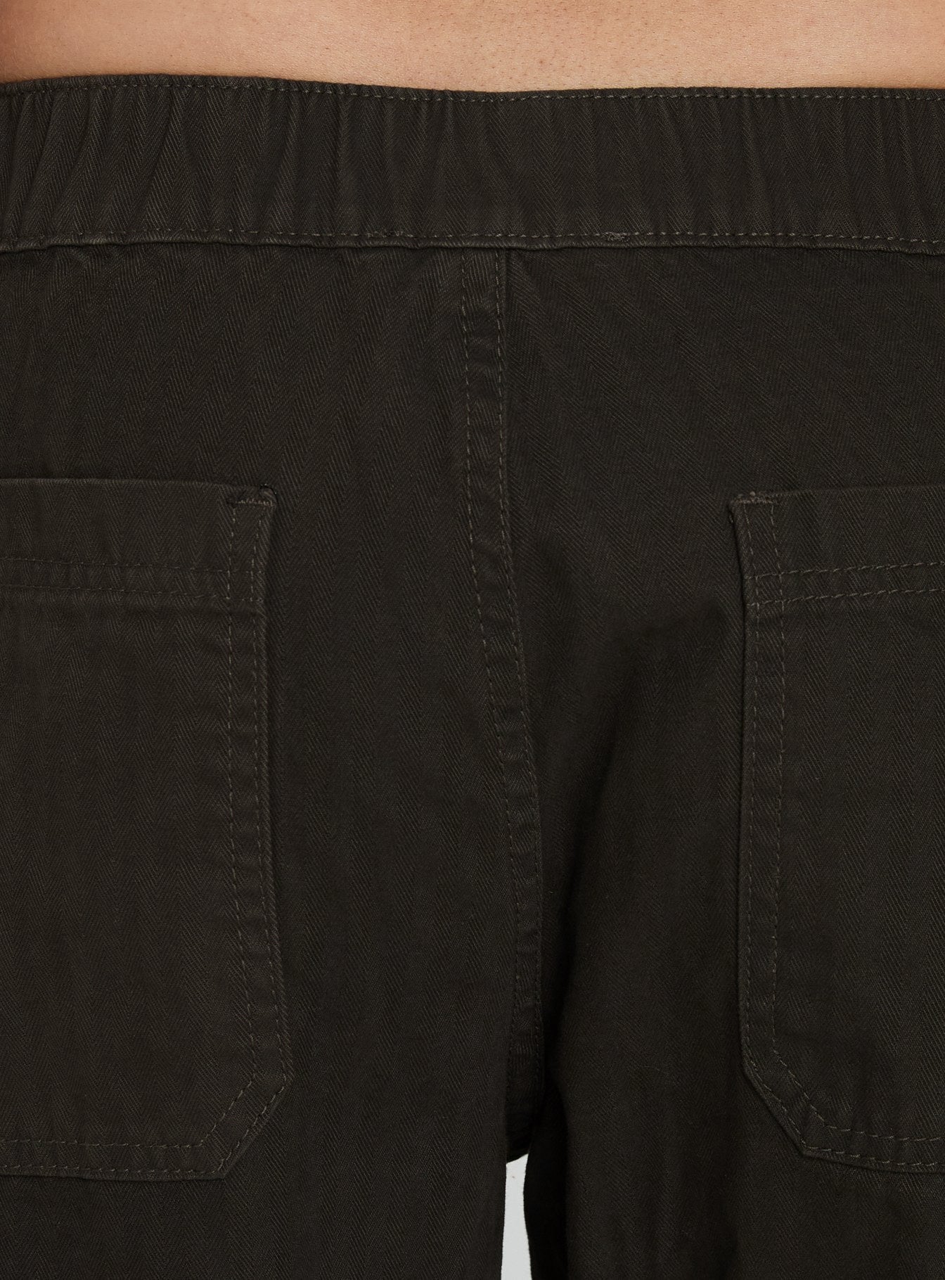 Selective Memory Low Rise Wide Leg Cargo Pants Dark Charcoal - Image 6