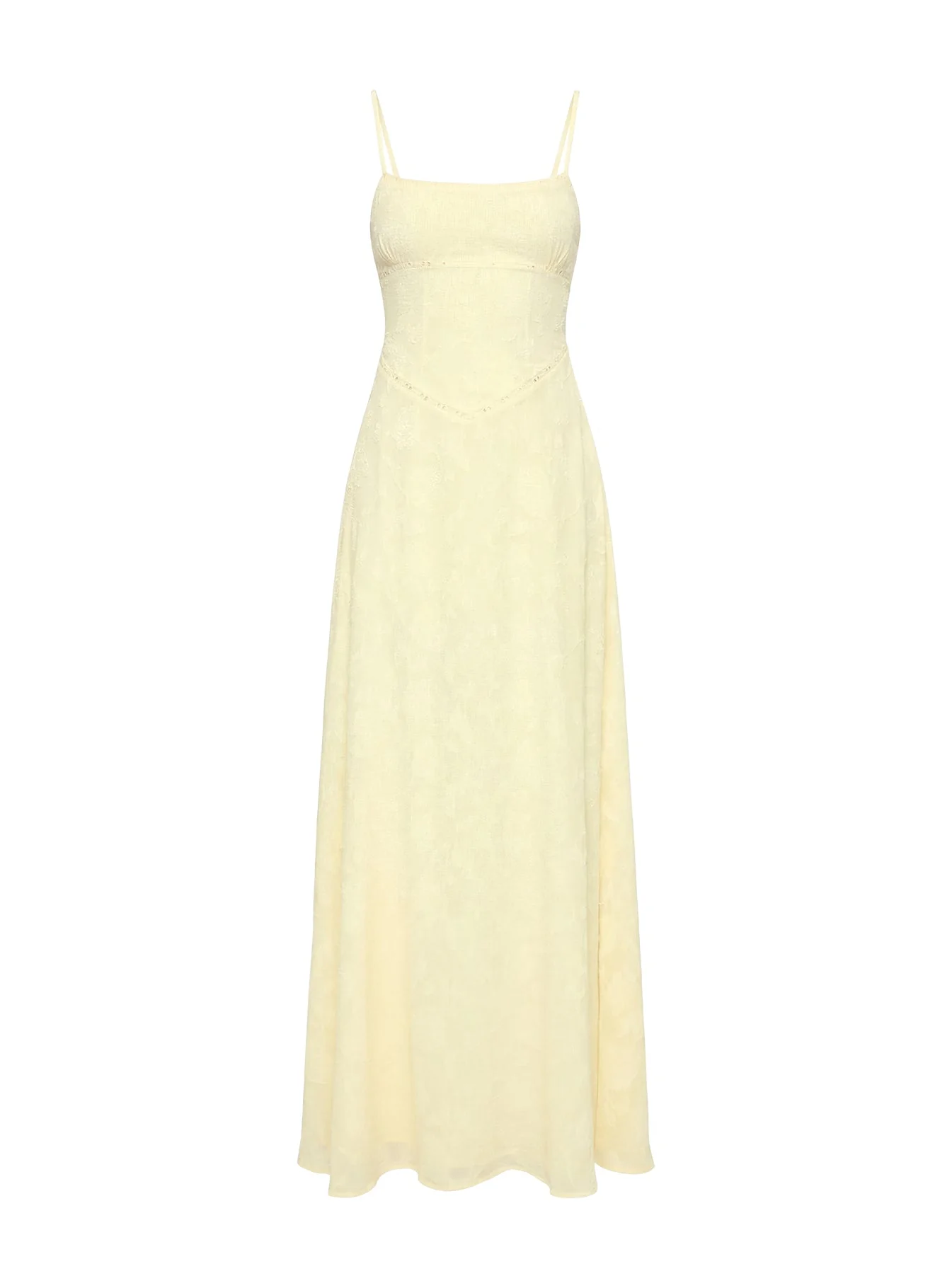 South Of France Maxi Dress Yellow - Image 14