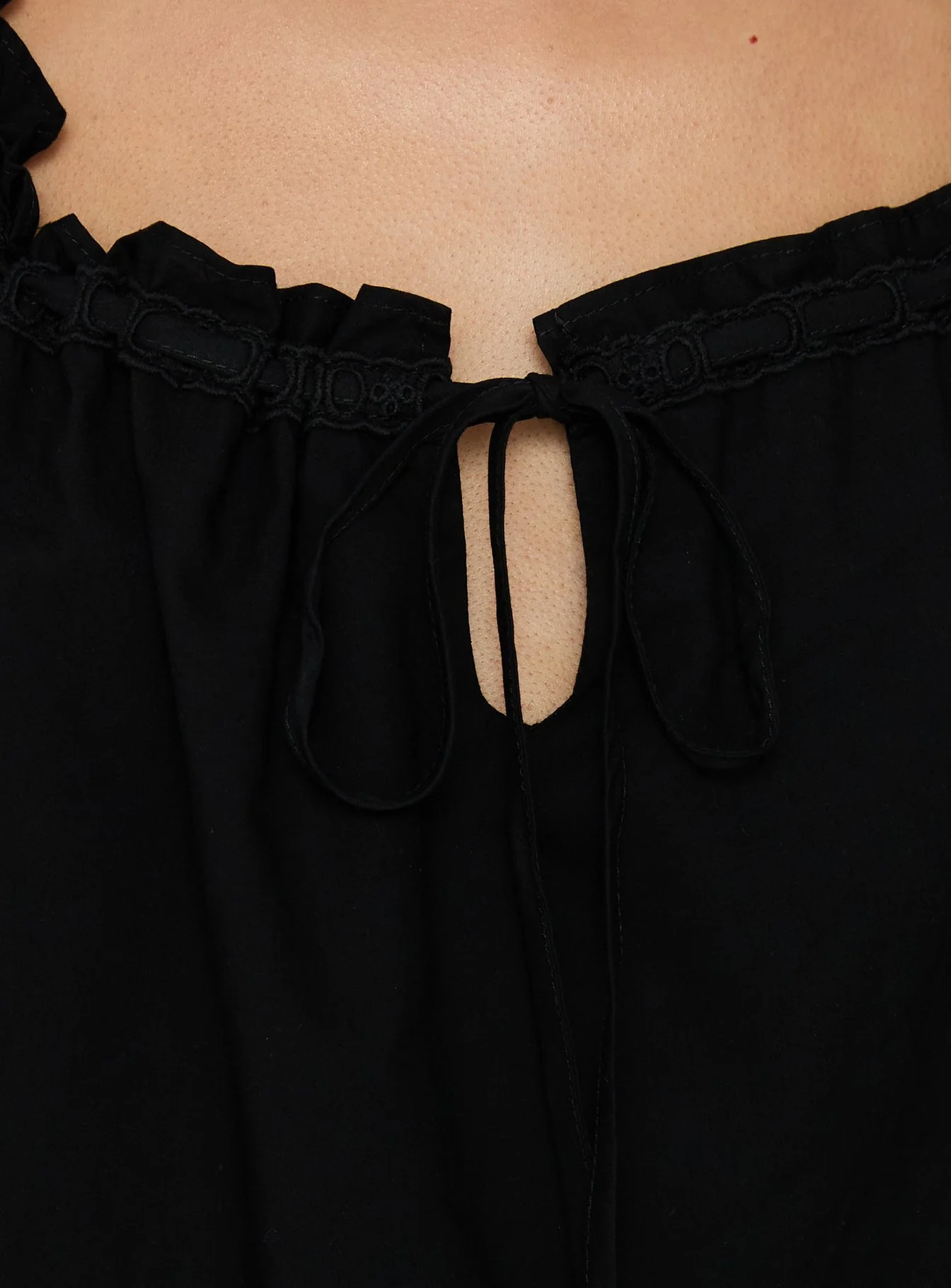 Swing Babydoll Top Black - Image 6