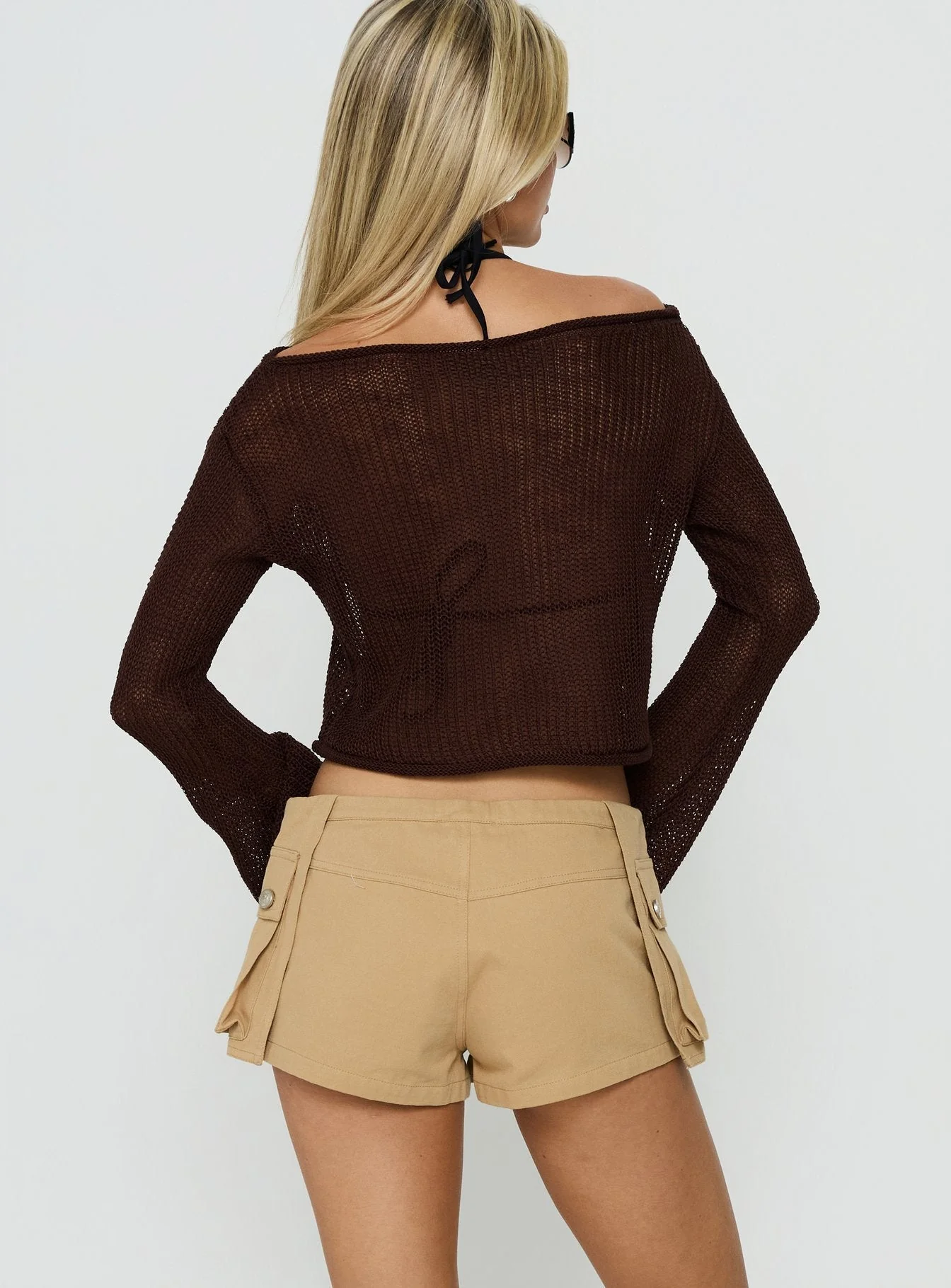 Westen Micro Utility Shorts Camel - Image 5