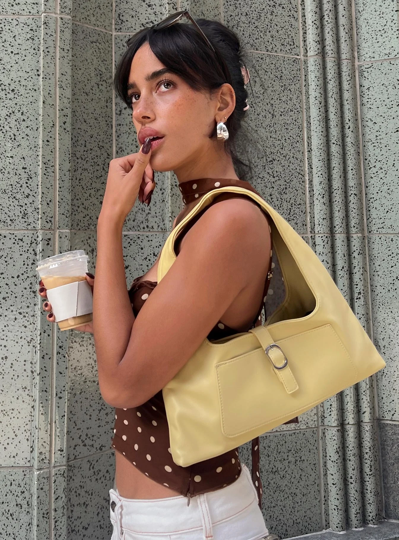 Who Told You Shoulder Bag Butter - Image 14