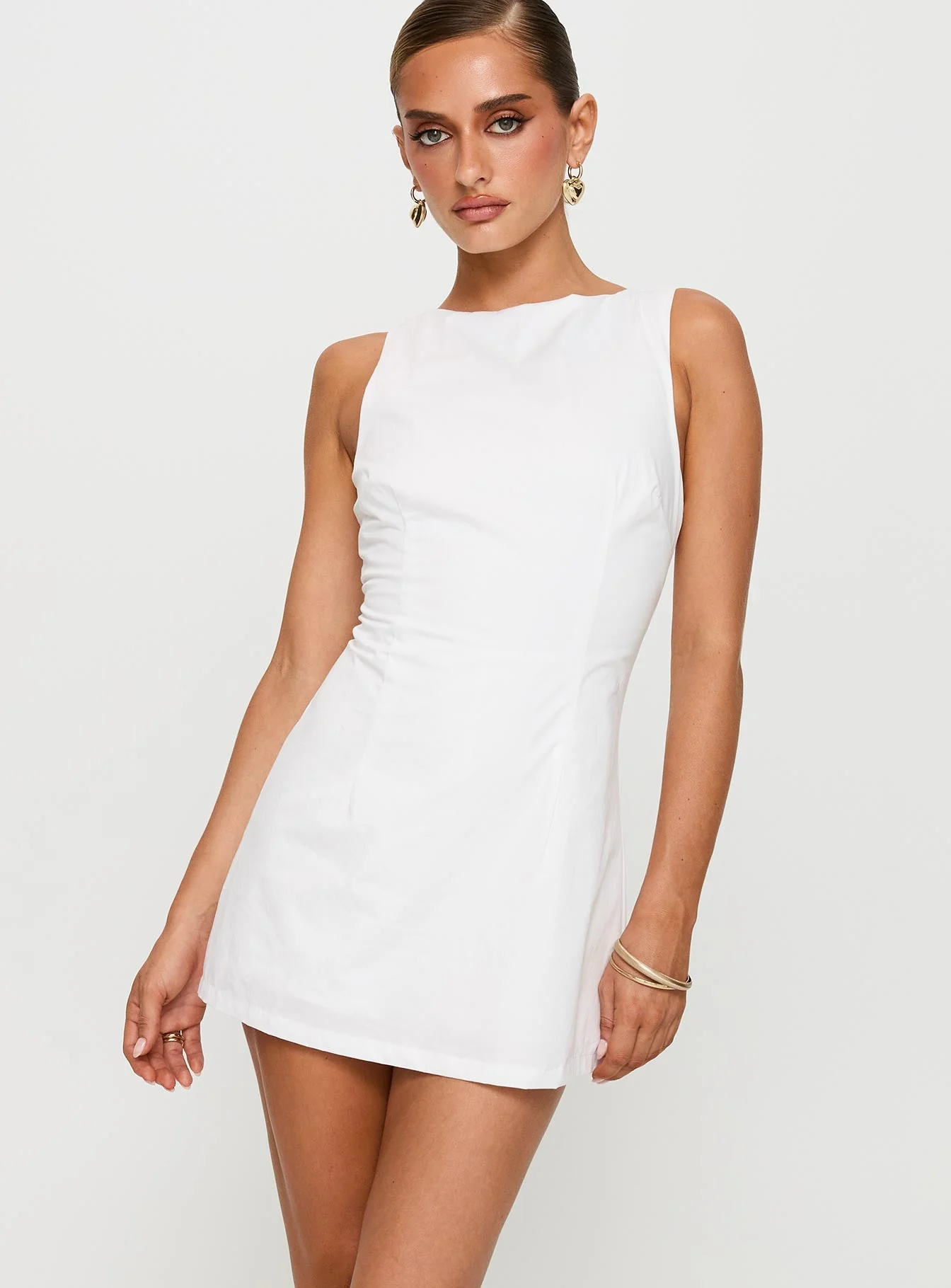 Yumiko Playsuit White Tall - Image 2
