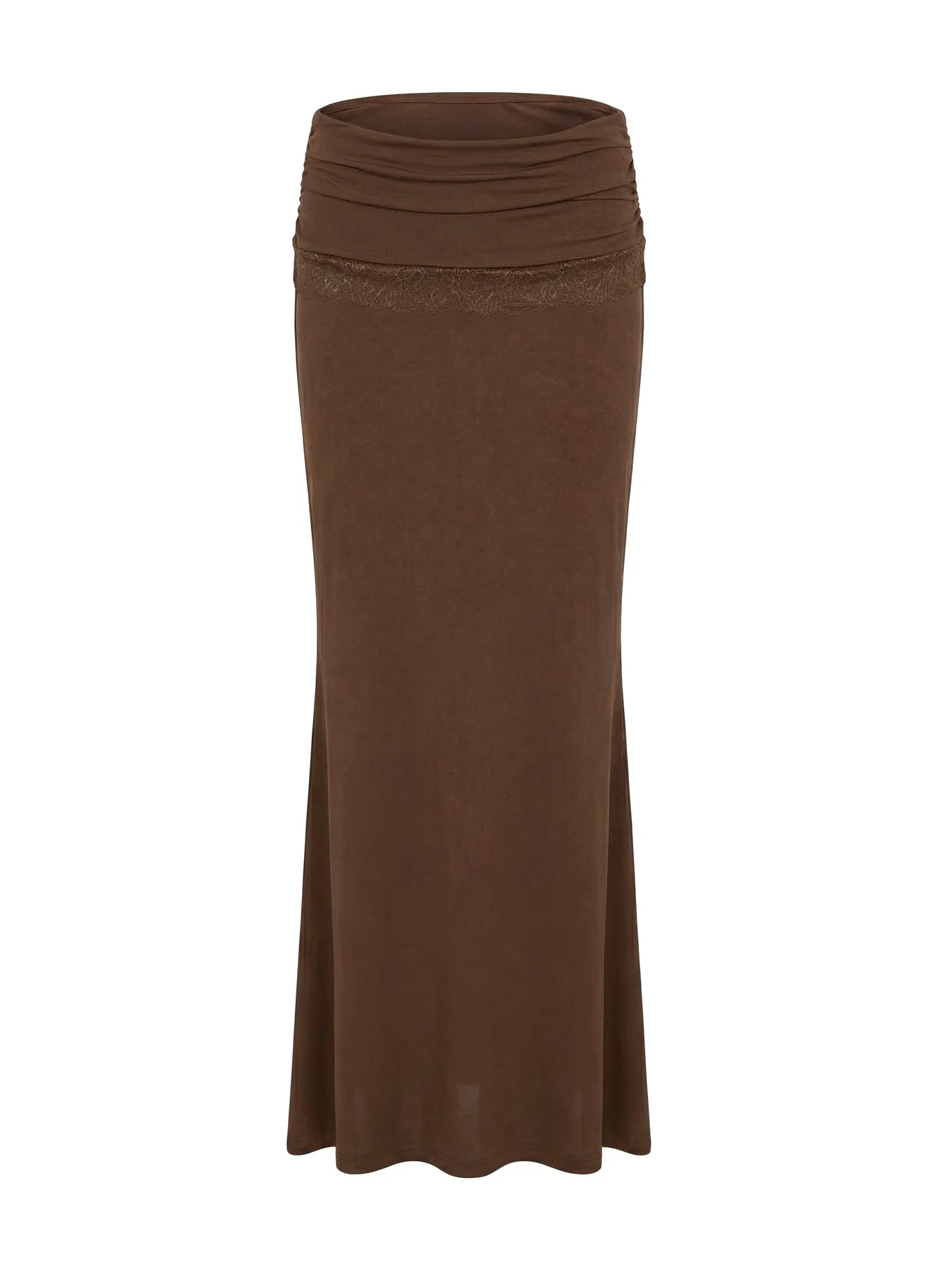 Zespri Jersey Maxi Skirt Brown - Image 8